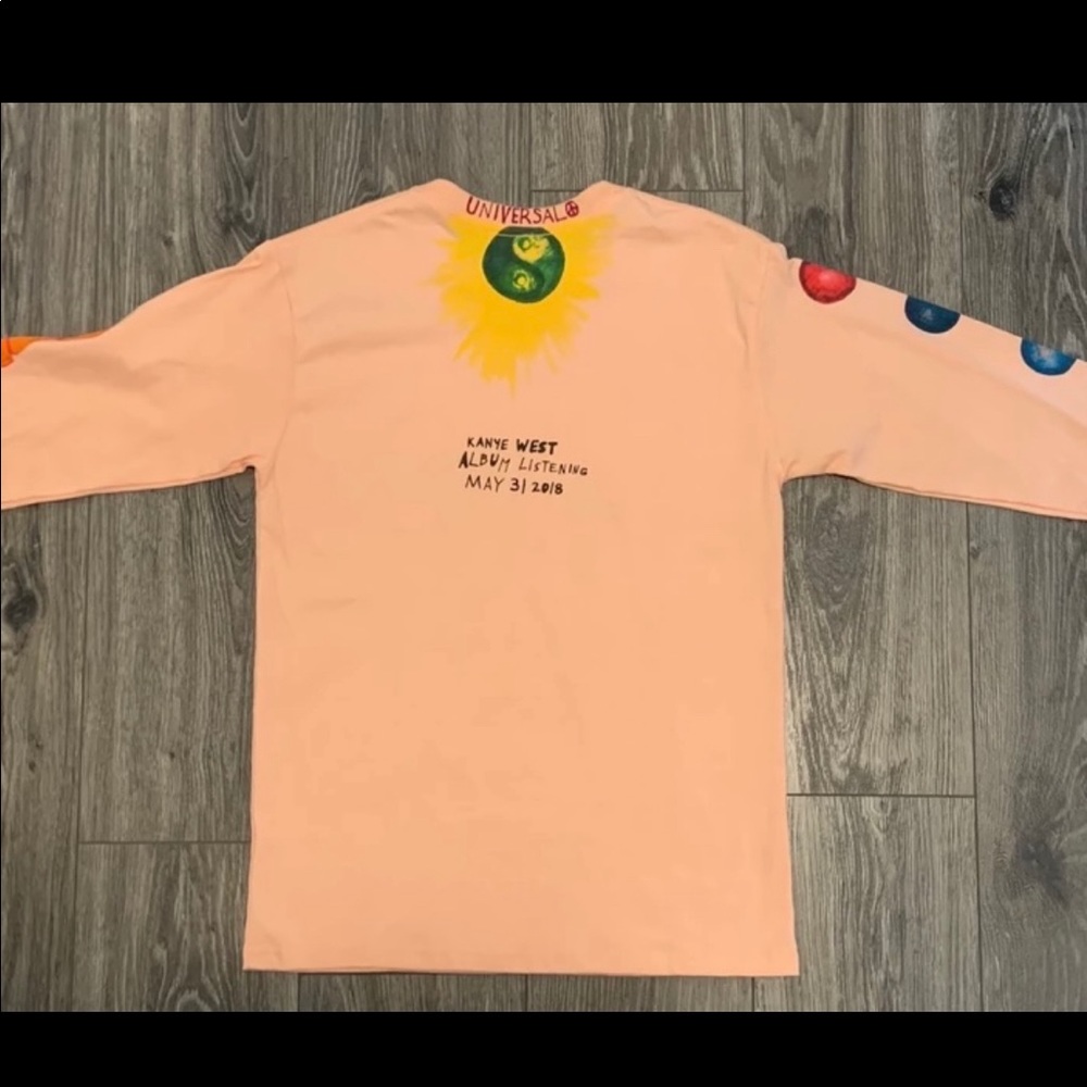 Kanye west Wyoming KKW pink longsleeve - Picture 5 of 7